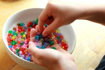 Melted Bead Suncatchers