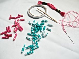 Fabric Beads|Amy Cox for Silhouette