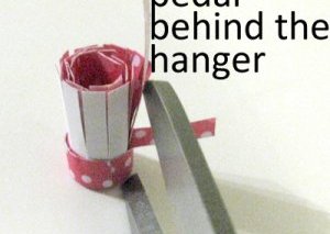 Cut the pedal outside which blocks the hanger