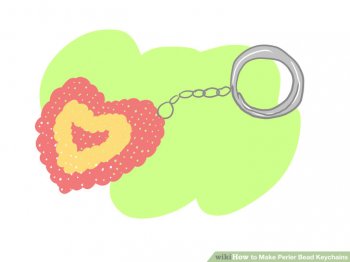 Image titled Make Perler Bead Keychains Step 9