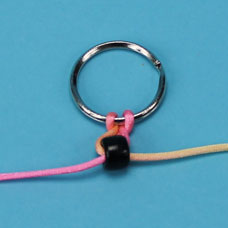 Keychain pony bead bead pet