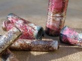 Handmade paper beads