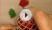 How to Make a Beaded Christmas Ornament Cover