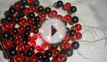 How to make beaded flower vase