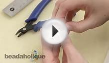 How to Make Cube Bead Earrings with Beading Wire and
