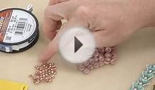How to Make the Water Lily Bead Woven Bracelet