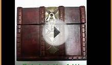 Vintage Antique jewelry box wooden ware Making money with